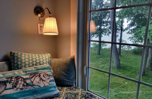 Riverside House | Lake Michigan Mansion and Coach House - Huge Yard - Private Stairs to Lake