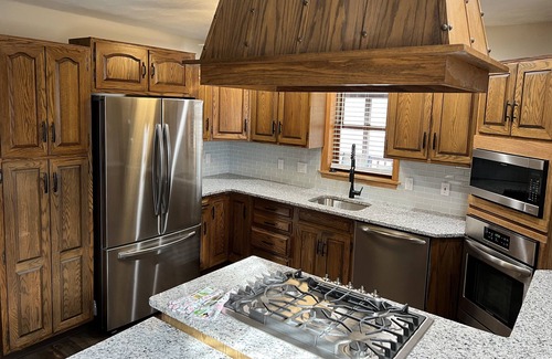 Wayland House | Lake Milton Lakefront Home with Dock