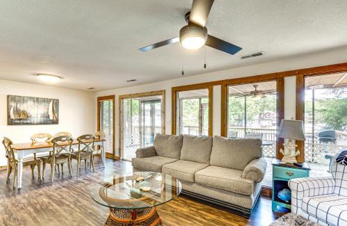 Sunrise Beach House | Lake of the Ozarks Home with Boat Dock and Kayaks