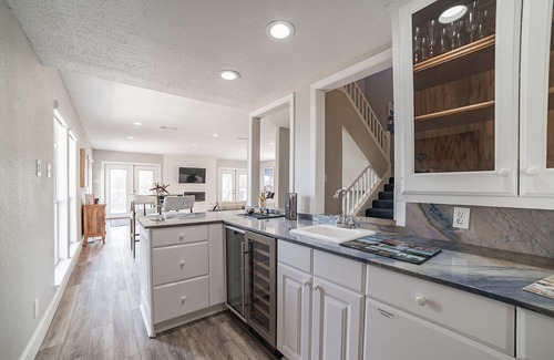 Hudson Bend House | Lake Travis Waterfront! Large home on a quiet cove on Lake Travis