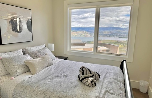 West Kelowna Estates Apartment | Lake views, 8mins to downtown & 4 mins to wineries