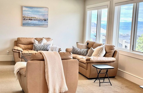 West Kelowna Estates Apartment | Lake views, 8mins to downtown & 4 mins to wineries