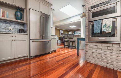 Benton Harbor House | Lake Views, Pool & Hot Tub! Steps To Beach!
