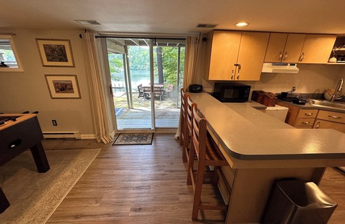 Moultonborough House | Lake Winnipesaukee waterfront with private beach, dock in Moultonborough