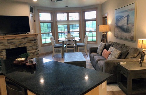 Three Lakes Condo | Lakefront 2BR/2BA Condo at Northernaire Resort – Scenic Views & Modern Comfort!