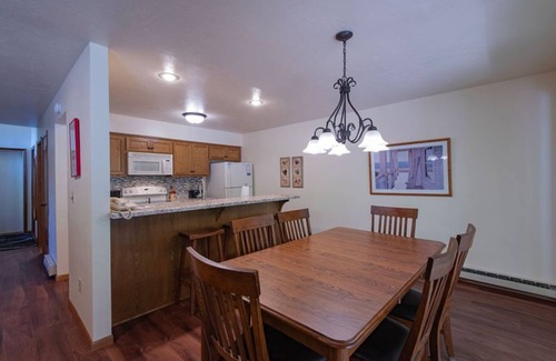 Baileys Harbor Condo | Lakefront: 2BR Condo with Fireplace, Hot Tub, and Balcony