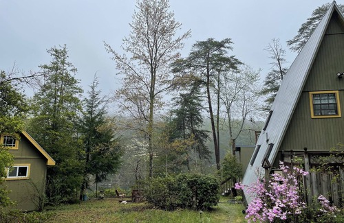 Tallulah Falls Cabin | Lakefront A-Frame steps from Tallulah Gorge and 90 minute drive from Atlanta