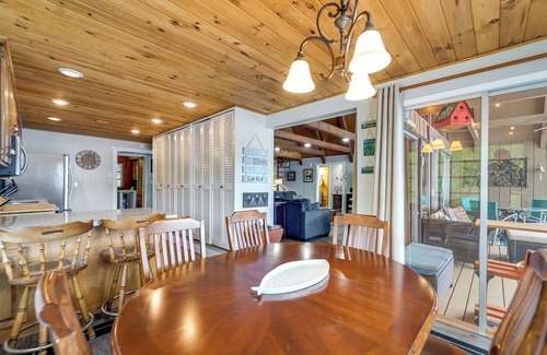 Santeetlah House | Lakefront A-Frame on a Point, Dog-Friendly