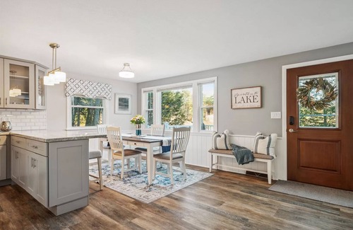 Belmont House | Lakefront Bliss, Private Dock & Cozy Year-Round Retreat!