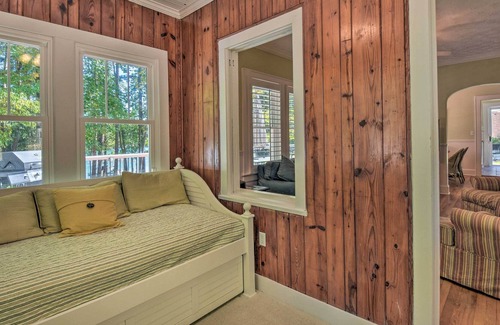 Buford House | Lakefront Buford Getaway w/ Dock + Sundeck!