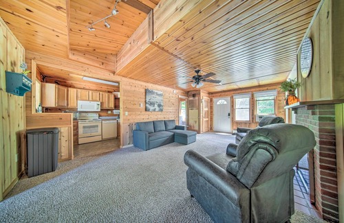 Burton Cottage | Lakefront Burton Home w/Deck, Grill + Views!