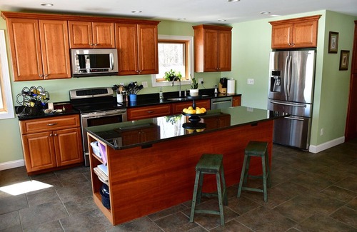 Casco House | Lakefront Cottage with Private Beach