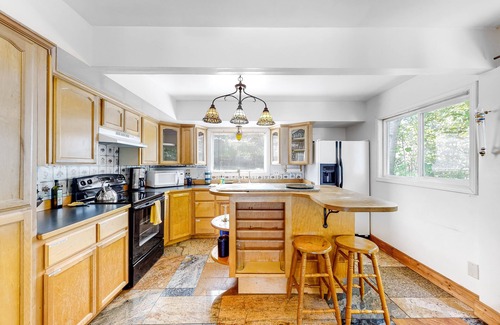 Sandpoint House | Lakefront Dog-Friendly Home w/Expansive Deck, Lake/Beach Views, Free WiFi, Dock