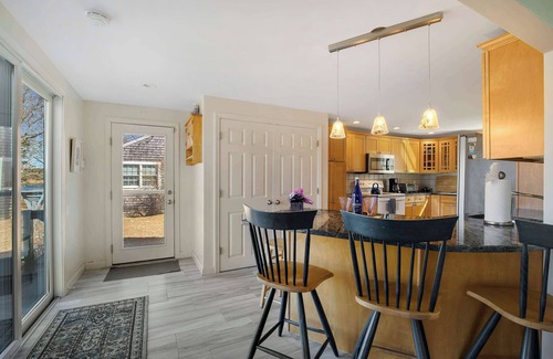 East Falmouth House | Lakefront Family Home Near Beach with Fire Pit