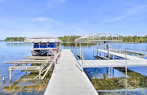 Friendship House | Lakefront Friendship Home w/ Hot Tub & Boating!