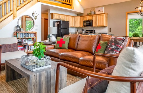 Presque Isle House | Lakefront home w/furnished deck, firepit & private dock - dogs OK