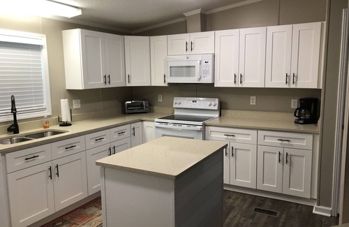 Southmont House | Lakefront Home W/large Level Lot, Dock, Open Floor Plan-Totally Remodeled!