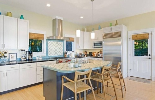 Riverside House | Lakefront Home with Semi-Private Beach & Sunset Views; Hot tub & Pool