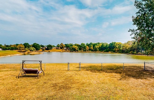 Old Hickory House | Lakefront home with home theater, game room, dock, & fenced yard - dog-friendly
