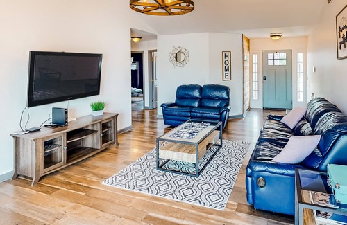 Old Hickory House | Lakefront home with home theater, game room, dock, & fenced yard - dog-friendly