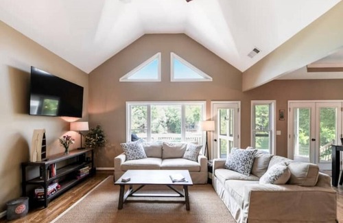 Waleska House | Lakefront Home with Hot Tub, Home Theater, Fire Pit and Lake Access