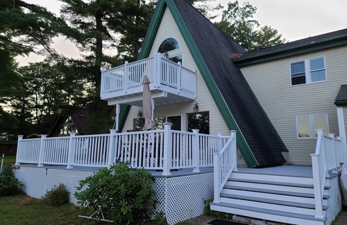 Windham House | Lakefront house located on Little Sebago lake ~ 2,500 Sf. Ft.