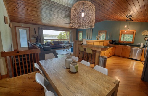 Mountain Home House | Lakefront House Sleeps 18 Heated Pool Frisbee Golf 7 mins to Marina