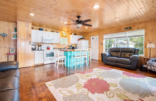 Bridgton House | Lakefront House with Private Sandy Beach
