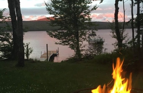 Pittsburg House | Lakefront Log Home on First Connecticut Lake - Moosewood