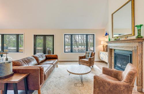Long Pond House | Lakefront Long Pond Home with Wraparound Deck!