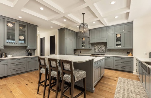 Big Sky House | Lakefront Luxe/ Heated Pool Game Room Workstations