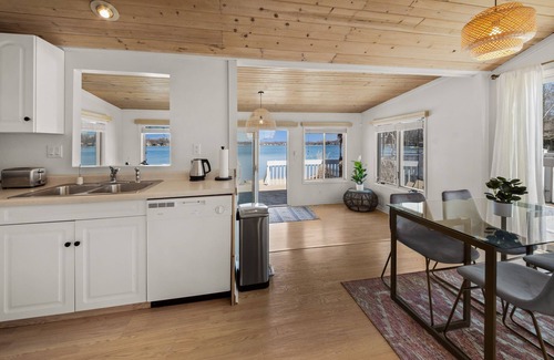 Niles Cottage | Lakefront Oasis with private beach and dock in Southwest Michigan!