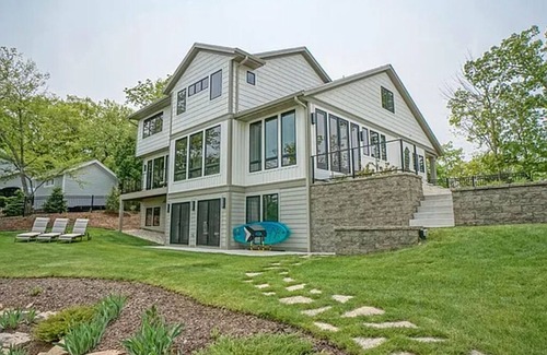 Oconomowoc House | Lakefront/Pool home - Grown-up Summer Camp, 30 minutes from RNC