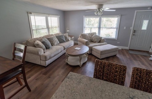 Wolf Creek House | Lakefront property with boat dock and boat rental available, Kayaks included