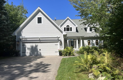 Empire House | Lakefront Retreat on Glen Lake with Sandy Beach and 200ft dock