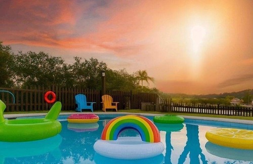 Ojus House | Lakefront Retreat Perfect for Family Fun With Heated Pool, King Bedroom, Lake Vi