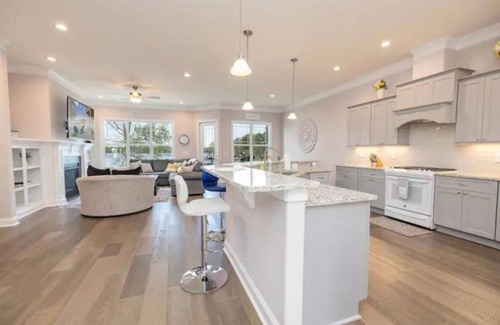 Littleton House | Lakefront Retreat w/Pool, Elevator & Boat Slip