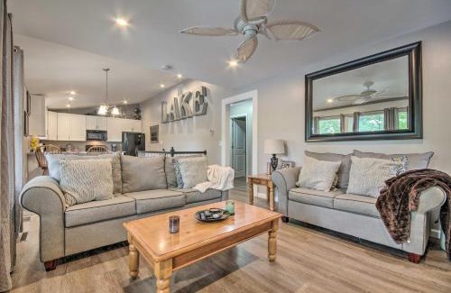 Rocky Mount House | Lakefront Rocky Mount Escape with Dock and Grill!