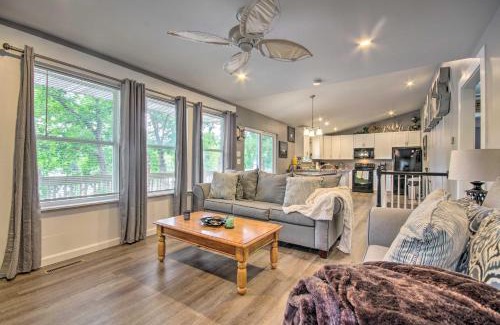 Rocky Mount House | Lakefront Rocky Mount Escape with Dock and Grill!