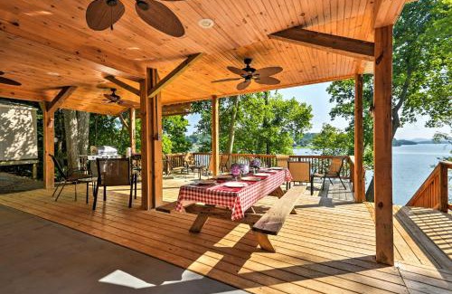 Rutledge House | Lakefront Rutledge Home with Fire Pit and Private Dock