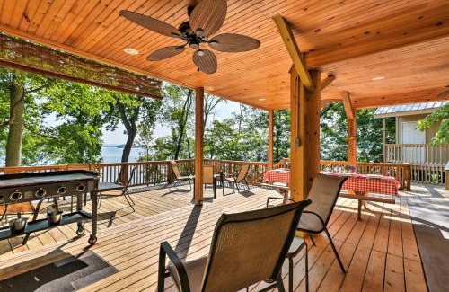 Rutledge House | Lakefront Rutledge Home with Fire Pit and Private Dock