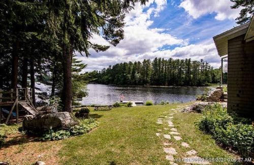Orland Cabin | Lakefront Secluded Estate Near Ocean, Bar Harbor, Acadia Called Whispering Pines
