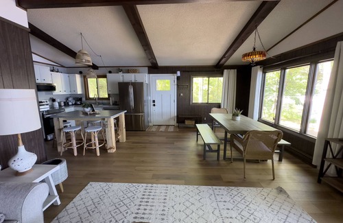 Iron River Cabin | Lakefront Stay w/ATV Trail Access -Trailer Parking