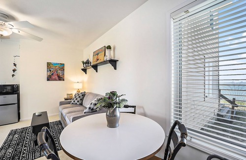 Empire Apartment | Lakefront studio with lake & beach views, deck, firepit, beach access, & WiFi