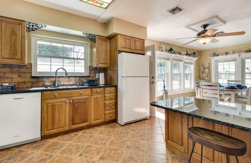 Tavares House | Lakefront Tavares Home w/Deck, Patio & Dock!