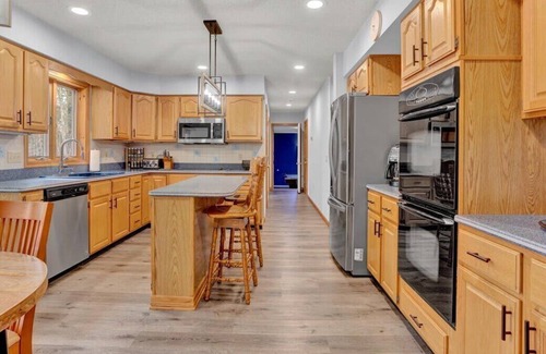 Blakeslee Villa | Lakefront Tudor | Hot Tub | Sauna | Game Room