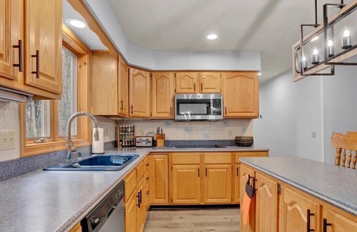 Blakeslee Villa | Lakefront Tudor | Hot Tub | Sauna | Game Room