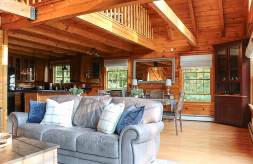 Smithfield House | Lakeside Cabin Retreat: Waterfront, Near Colby College, Waterville & Augusta