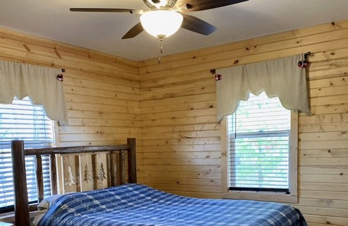 Three Lakes Cabin | Lakeside cottage great for a group. Boat parking included!