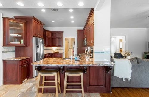 Mid America House | Lakeside Hideaway w/Game Room, Private Pool, Dock